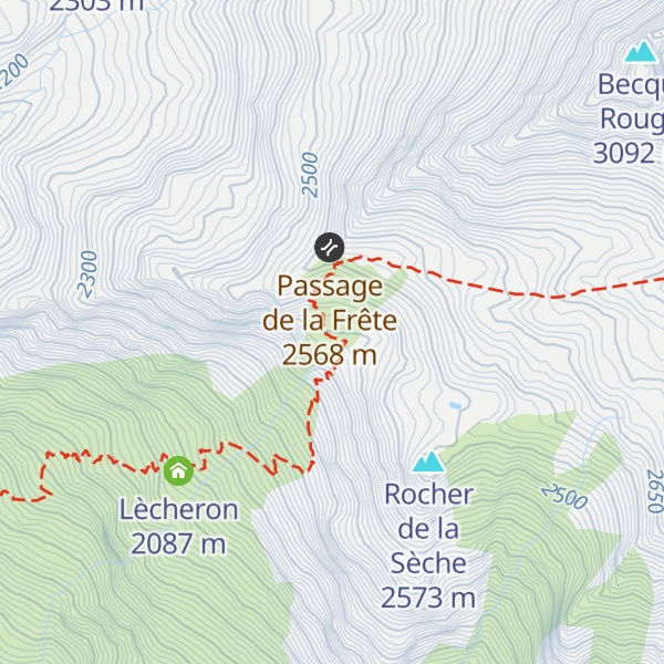 Map of Froide Fontaine