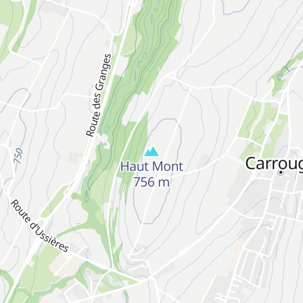 Map of Haut Mont