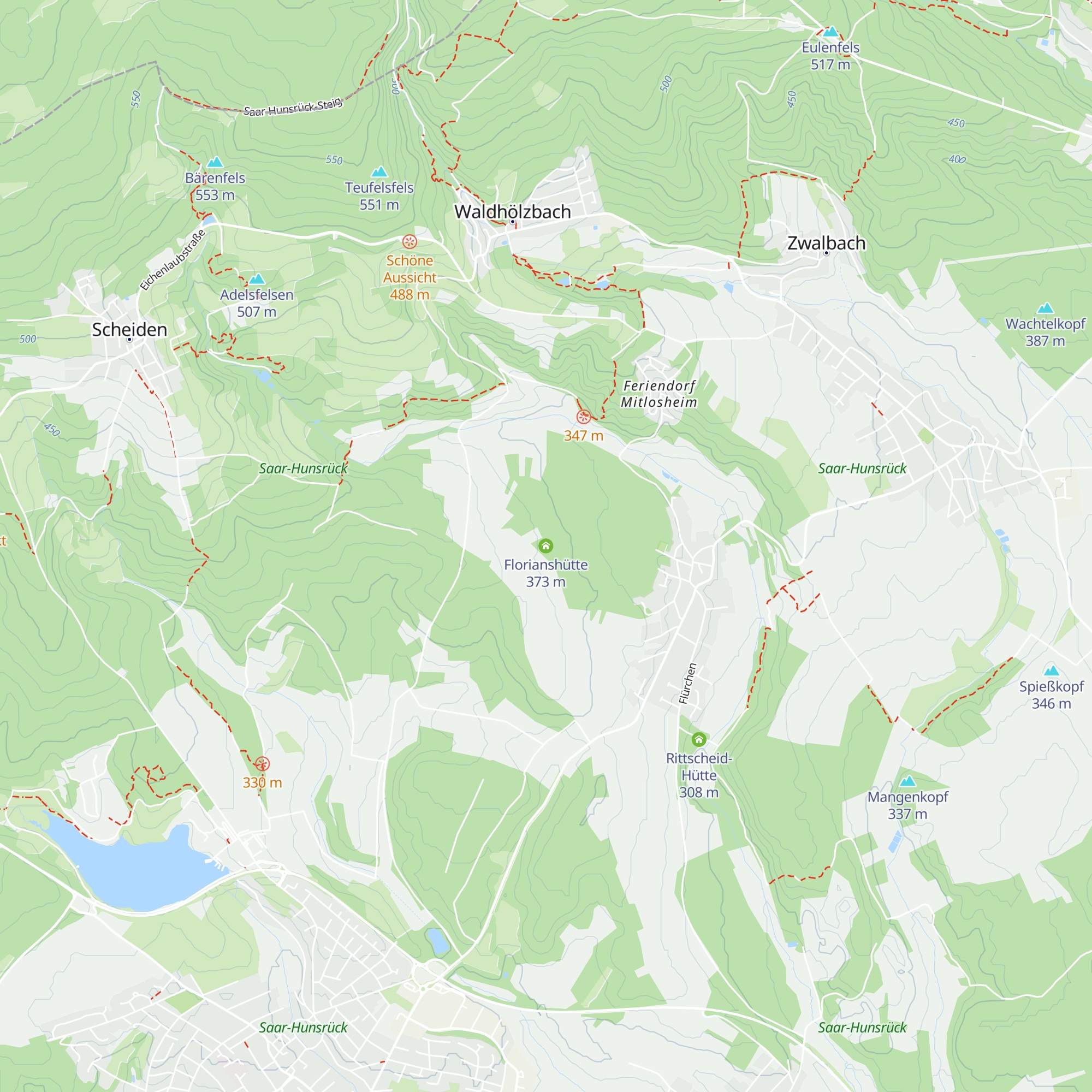 Florianshütte map