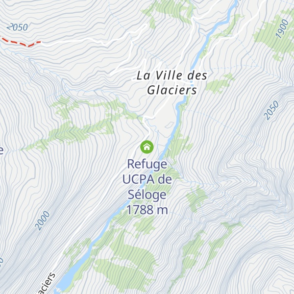 Map of Refuge UCPA de Séloge