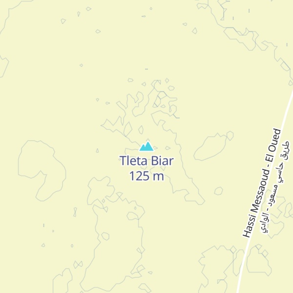 Map of Tleta Biar