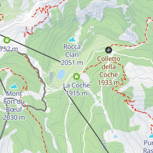 Map of La Coche