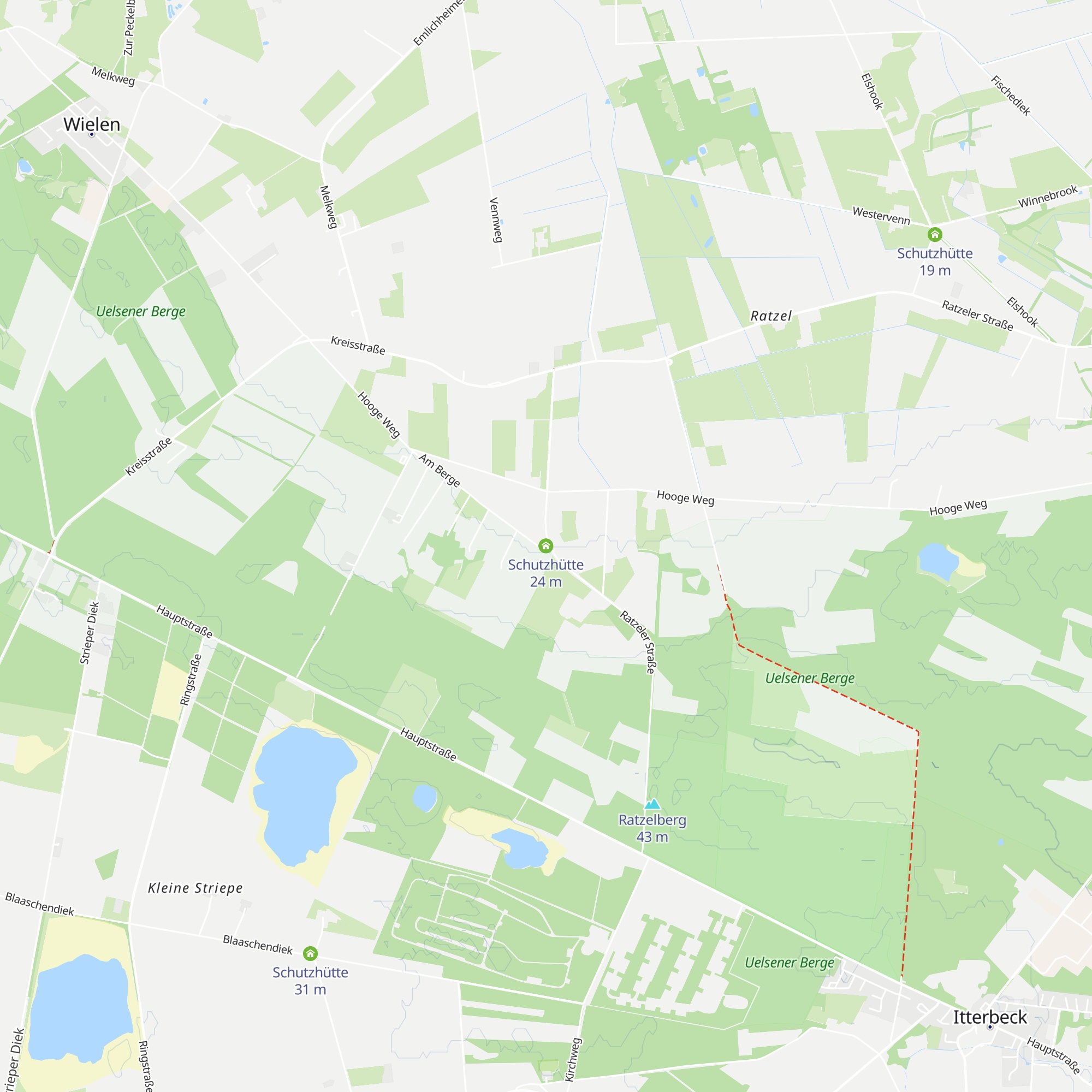 Schutzhütte map