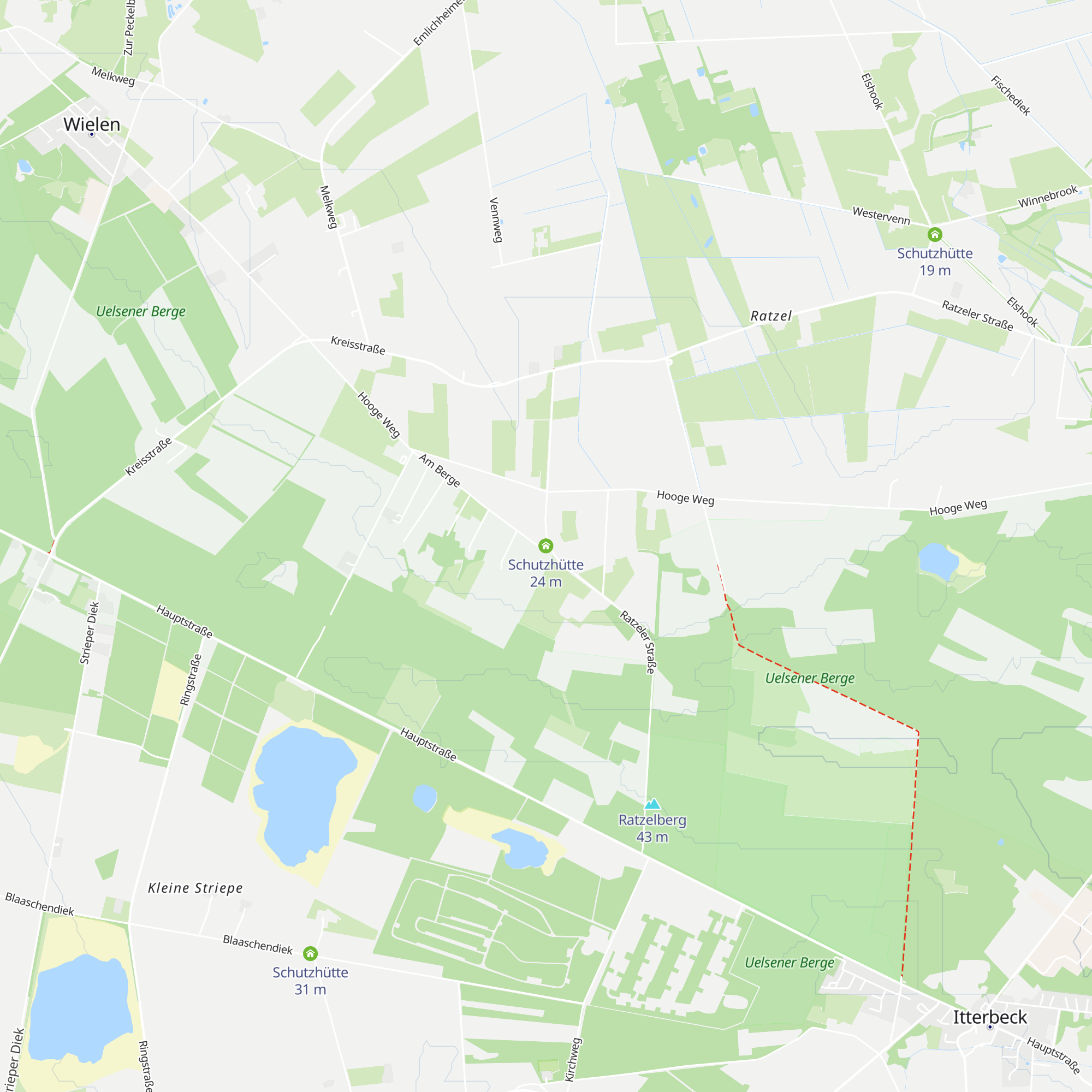 Schutzhütte map