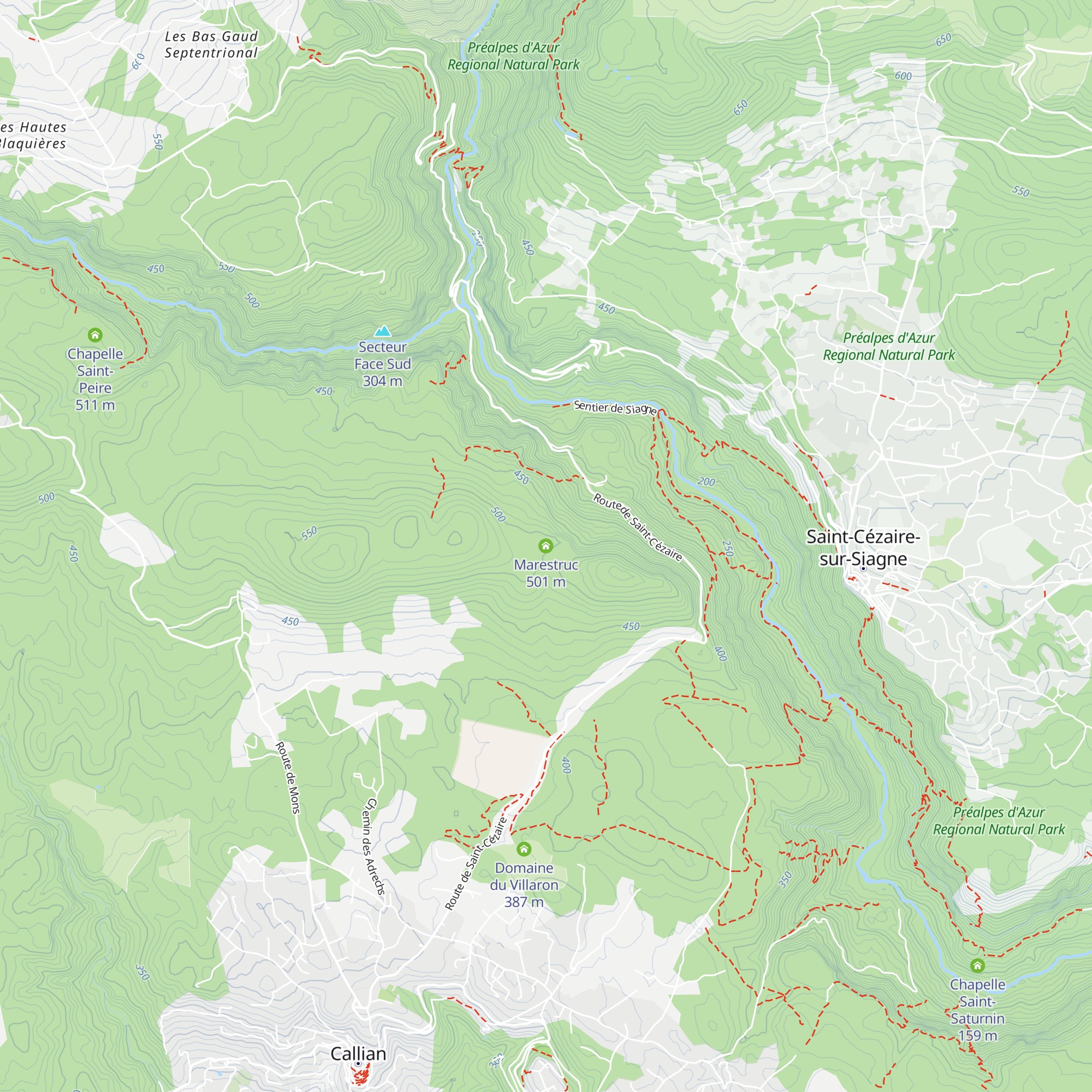 Marestruc map