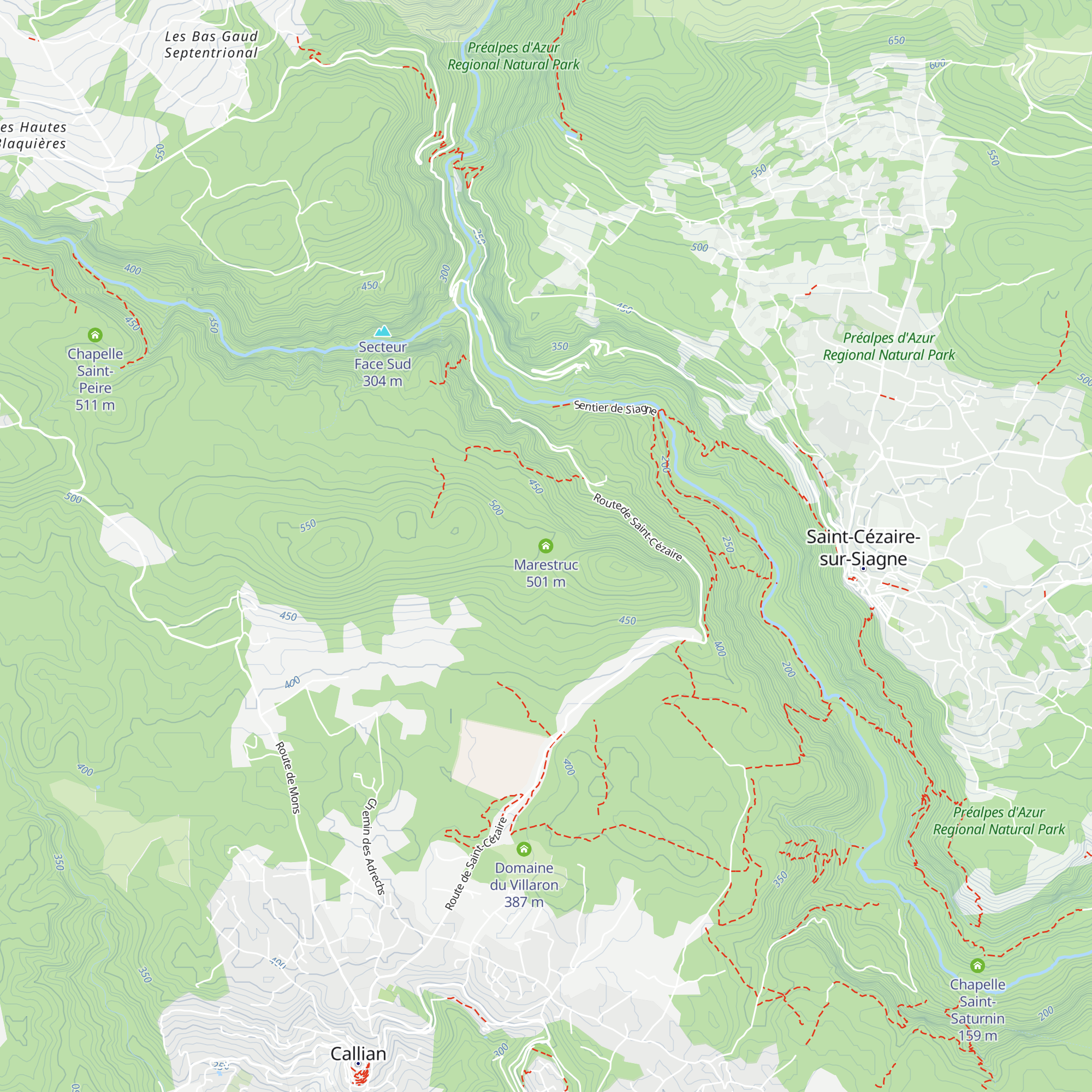 Marestruc map