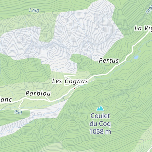 Map of Gîte les Cognas
