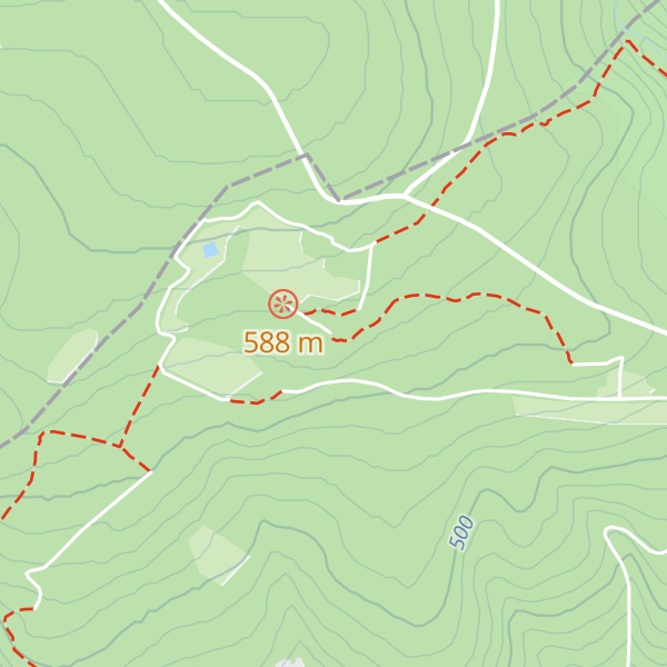 Map of Briggee Hütte