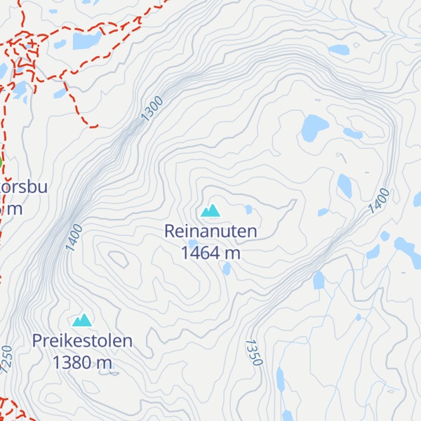 Map of Reinanuten