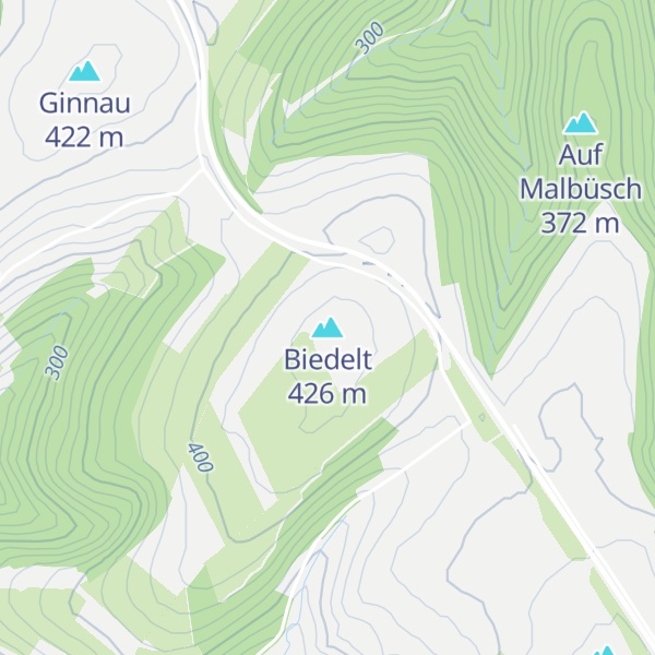 Map of Biedelt