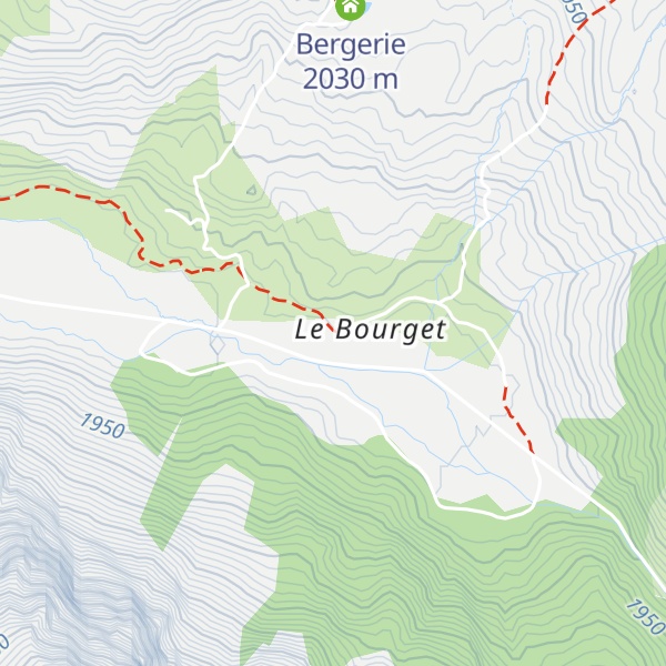 Map of Chapelle Saint-Pierre du Bourget