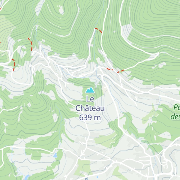Map of Le Château