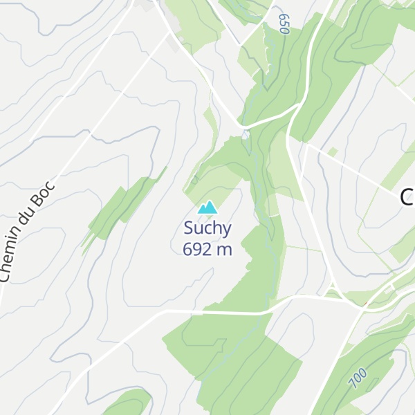 Map of Suchy