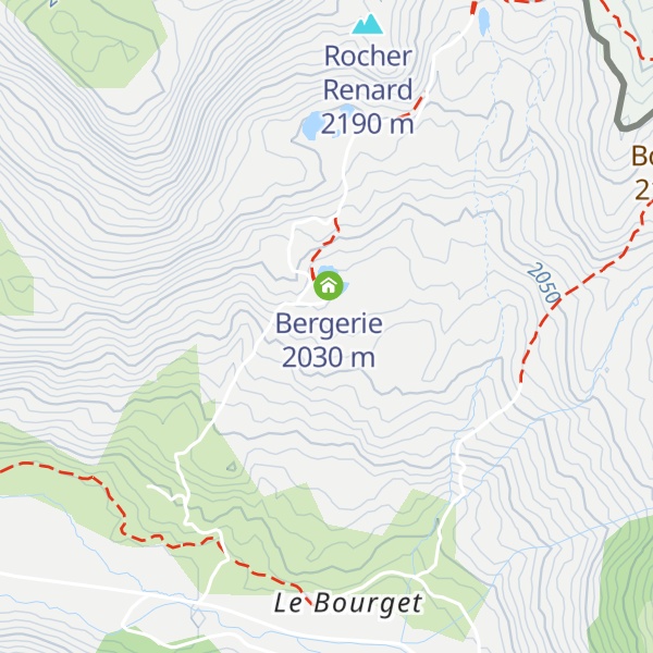 Map of Bergerie