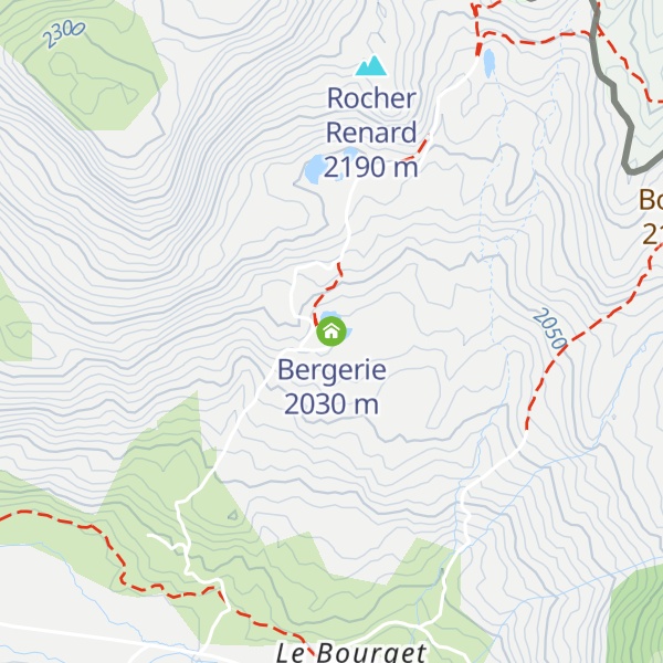 Map of Bergerie