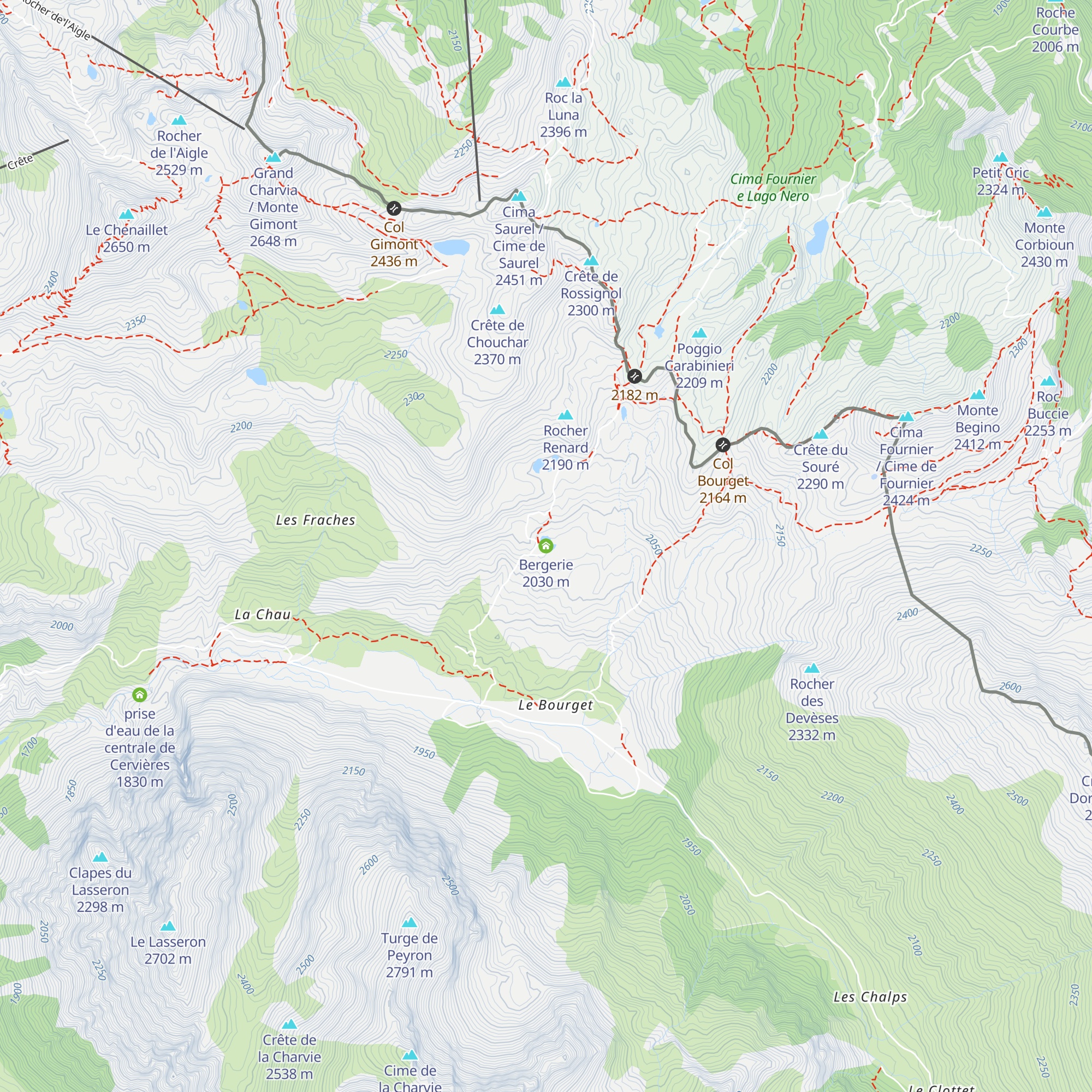 Bergerie map