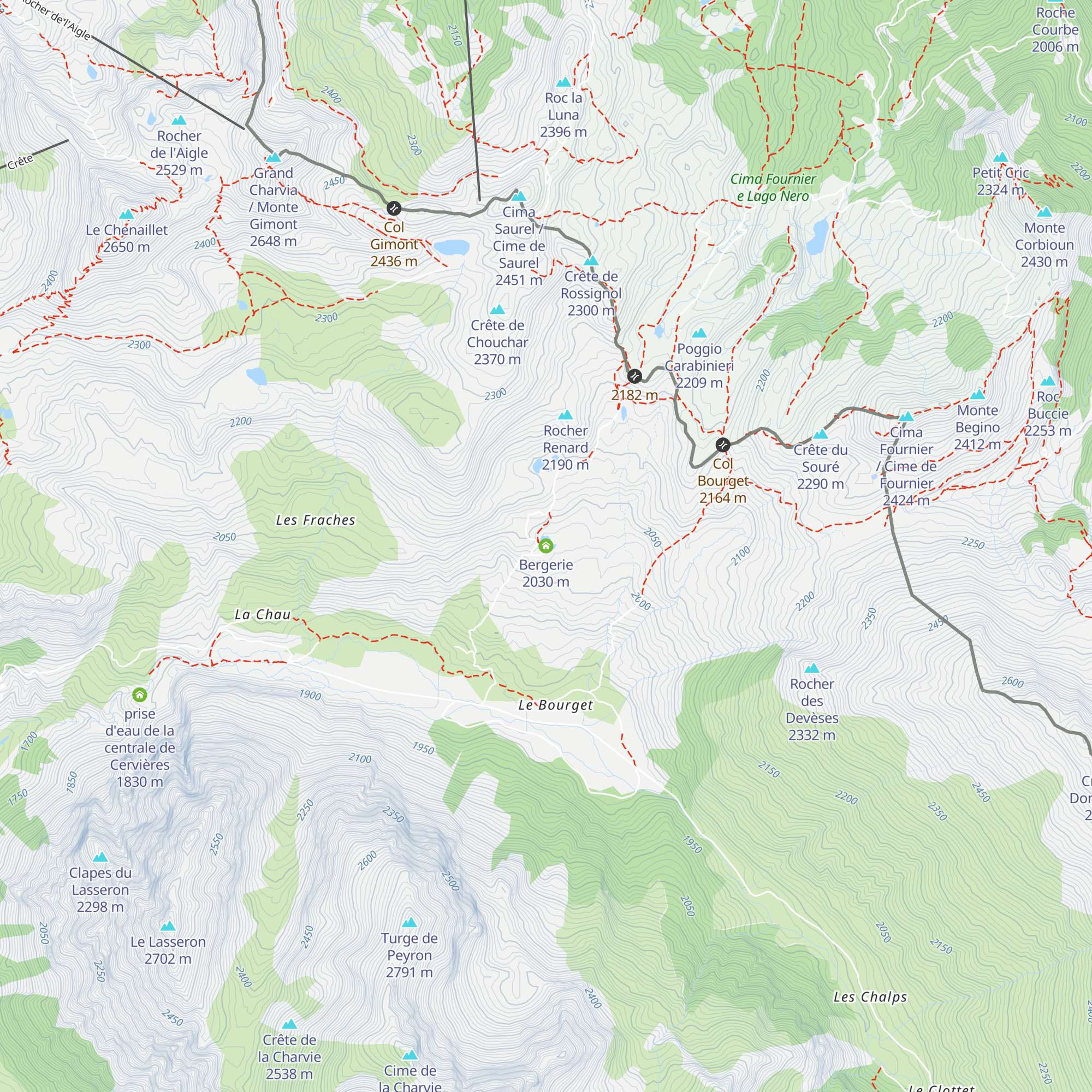 Bergerie map