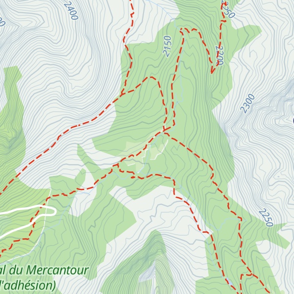 Map of Gîte de Sanguinière