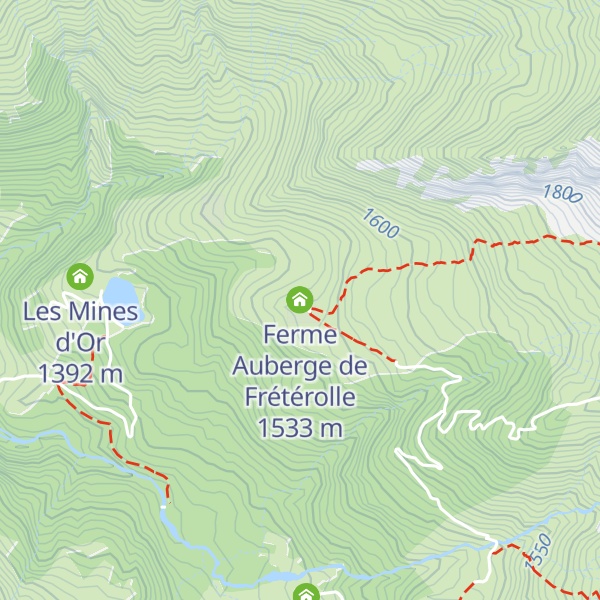 Map of Ferme Auberge de Frétérolle