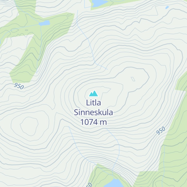 Map of Litla Sinneskula