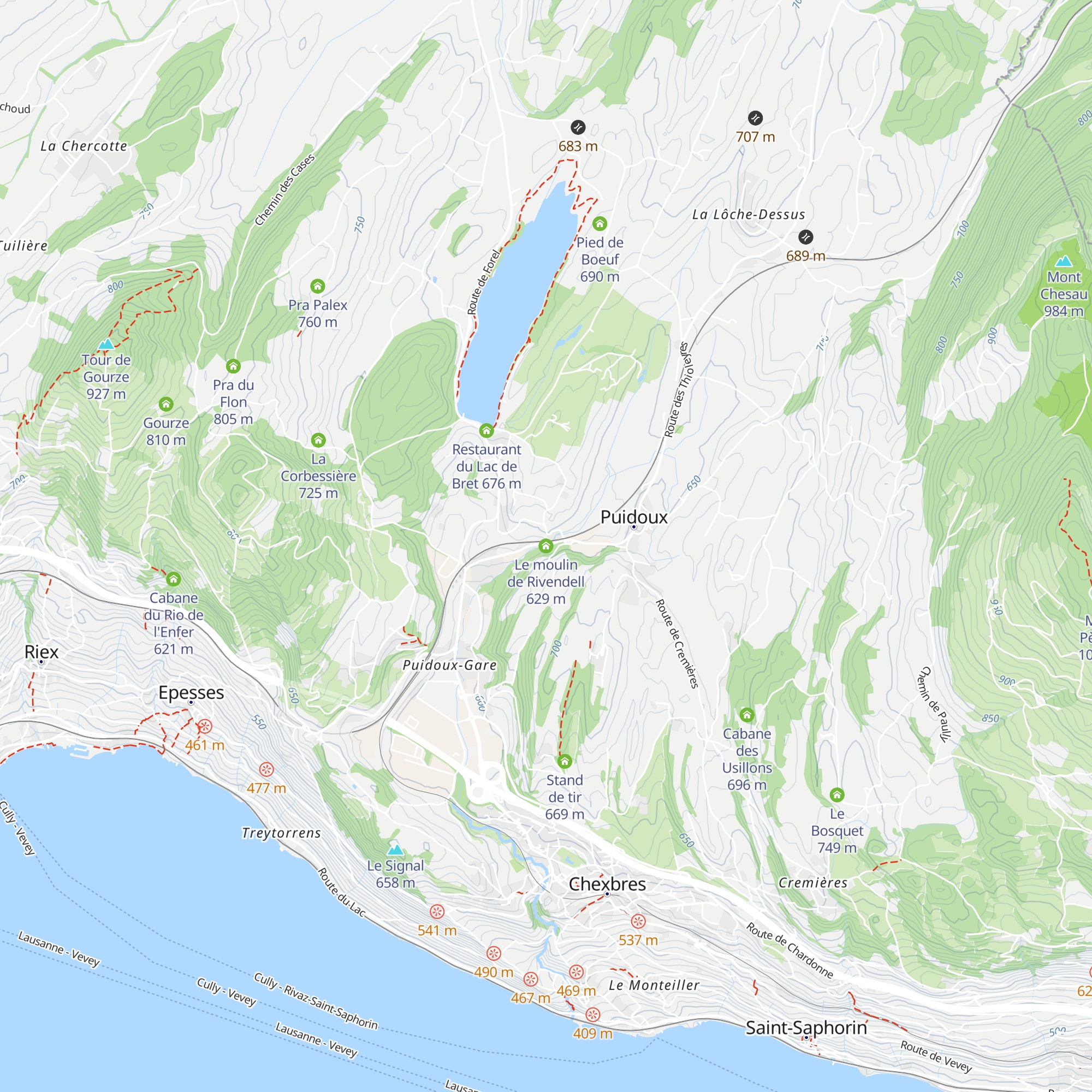 Le moulin de Rivendell map