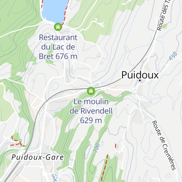 Map of Le moulin de Rivendell