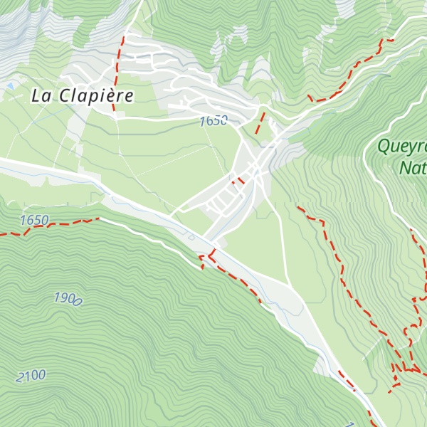 Map of Gîte-Auberge Les Baladins