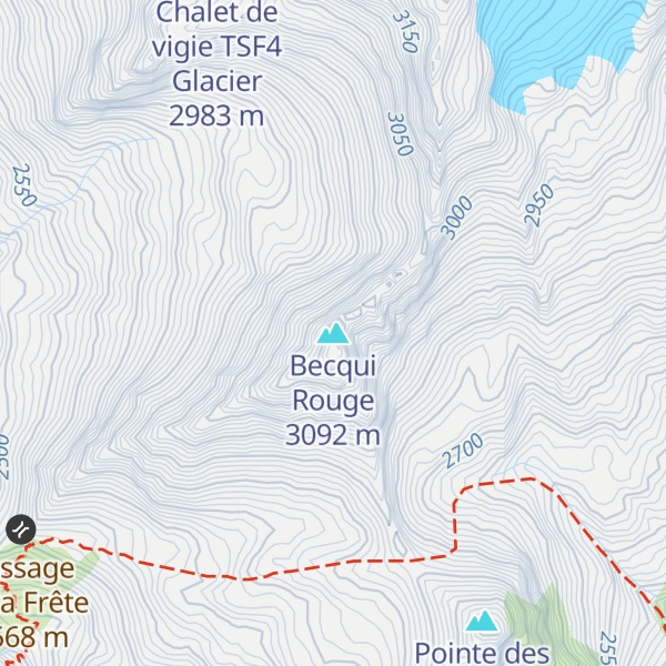 Map of Becqui Rouge
