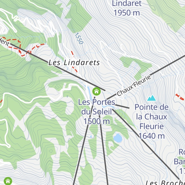 Map of Les Barmettes
