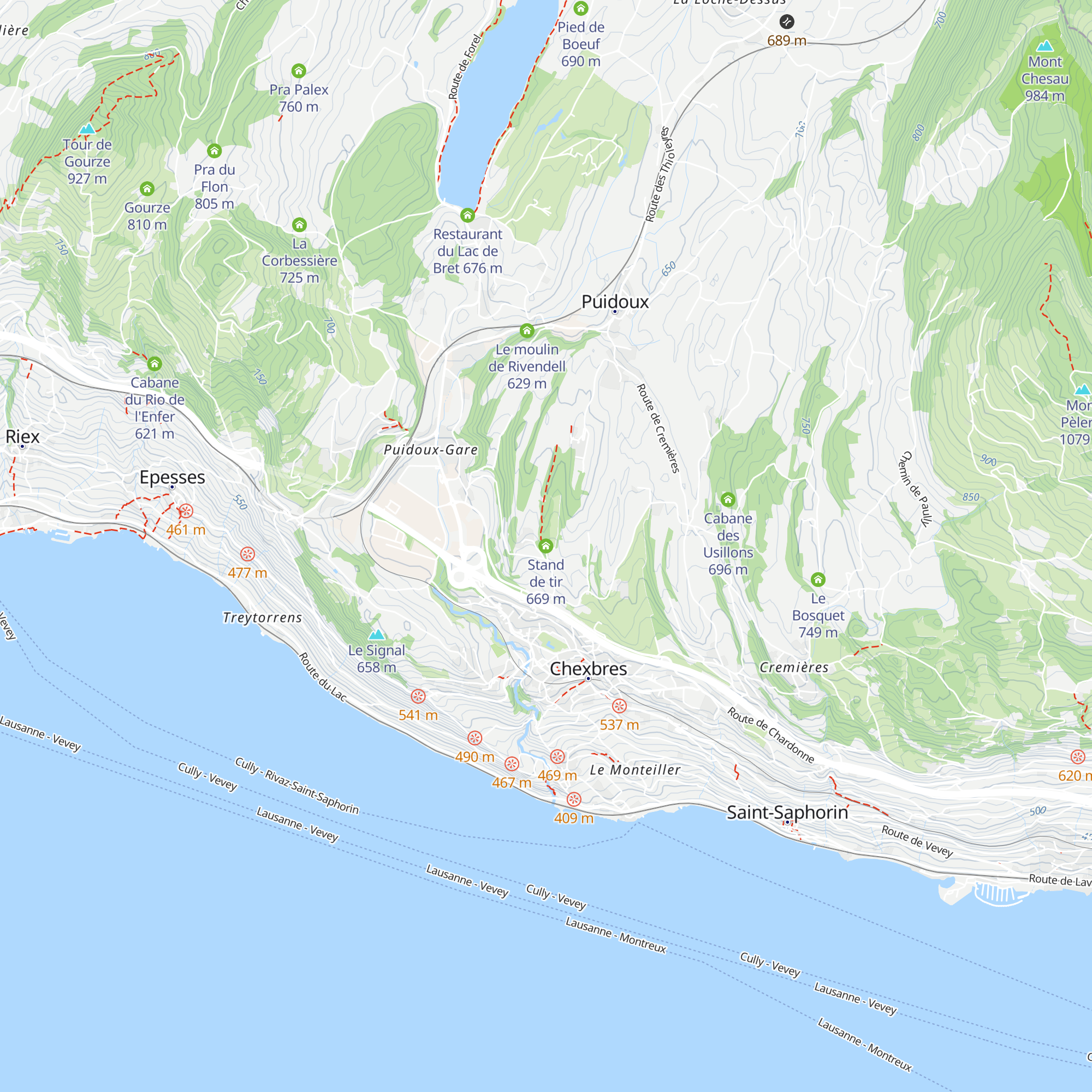 Stand de tir map