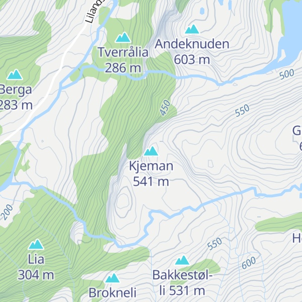 Map of Kjeman