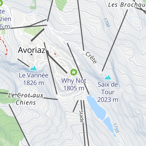 Map of Globe Trotter's