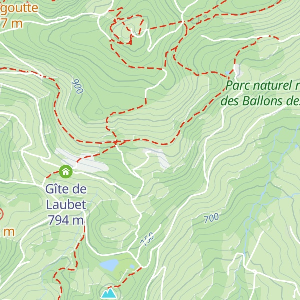 Map of Gîte Viaux-Fontaine