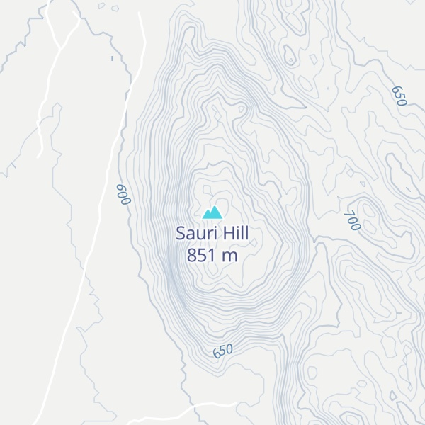 Map of Sauri Hill