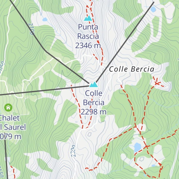 Map of La Baita