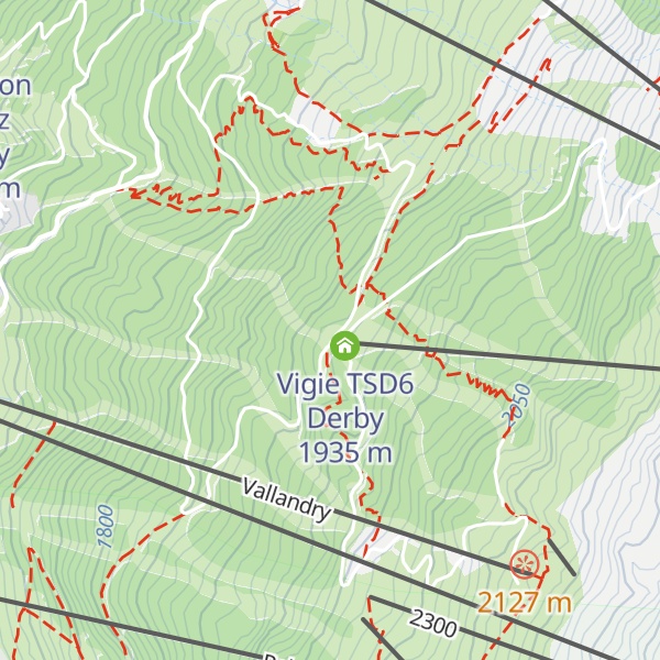Map of La Fragola di neve