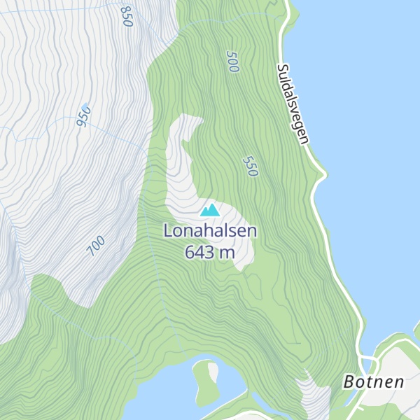 Map of Lonahalsen