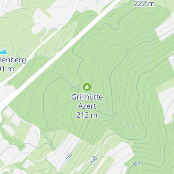 Map of Grillhütte Azert