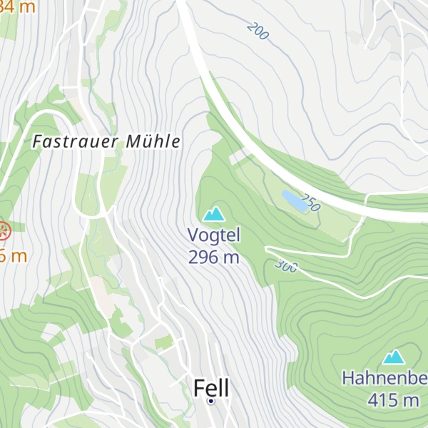 Map of Vogtel