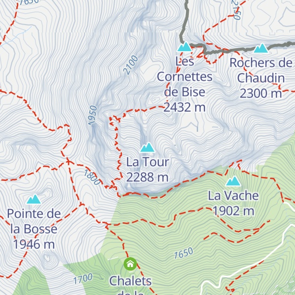 Map of La Tour