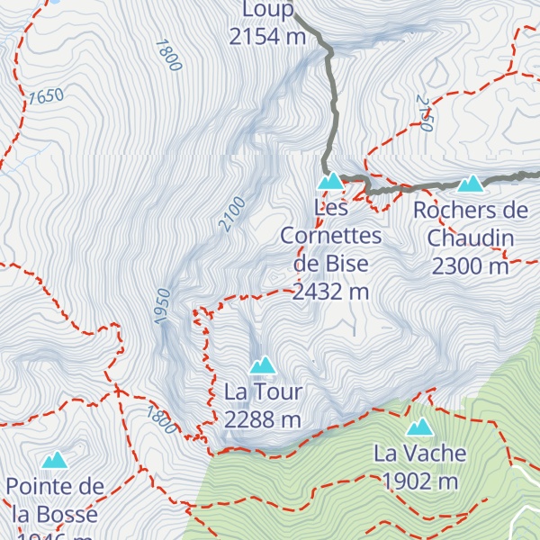 Map of Pointe des Troisjeans