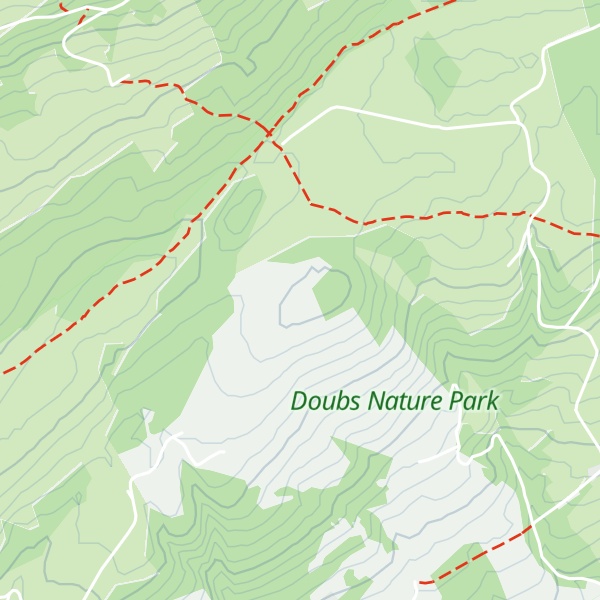 Map of Pouillerel