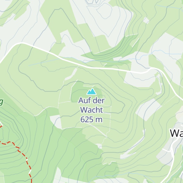 Map of Auf der Wacht