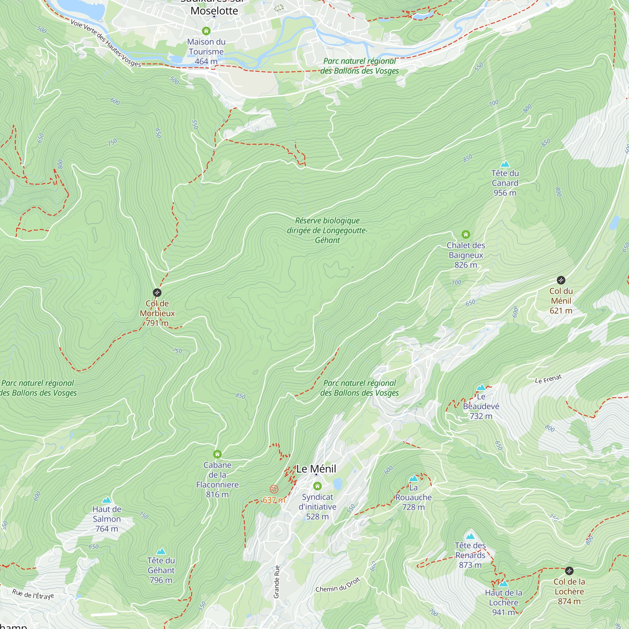 Loge du Rouleux map