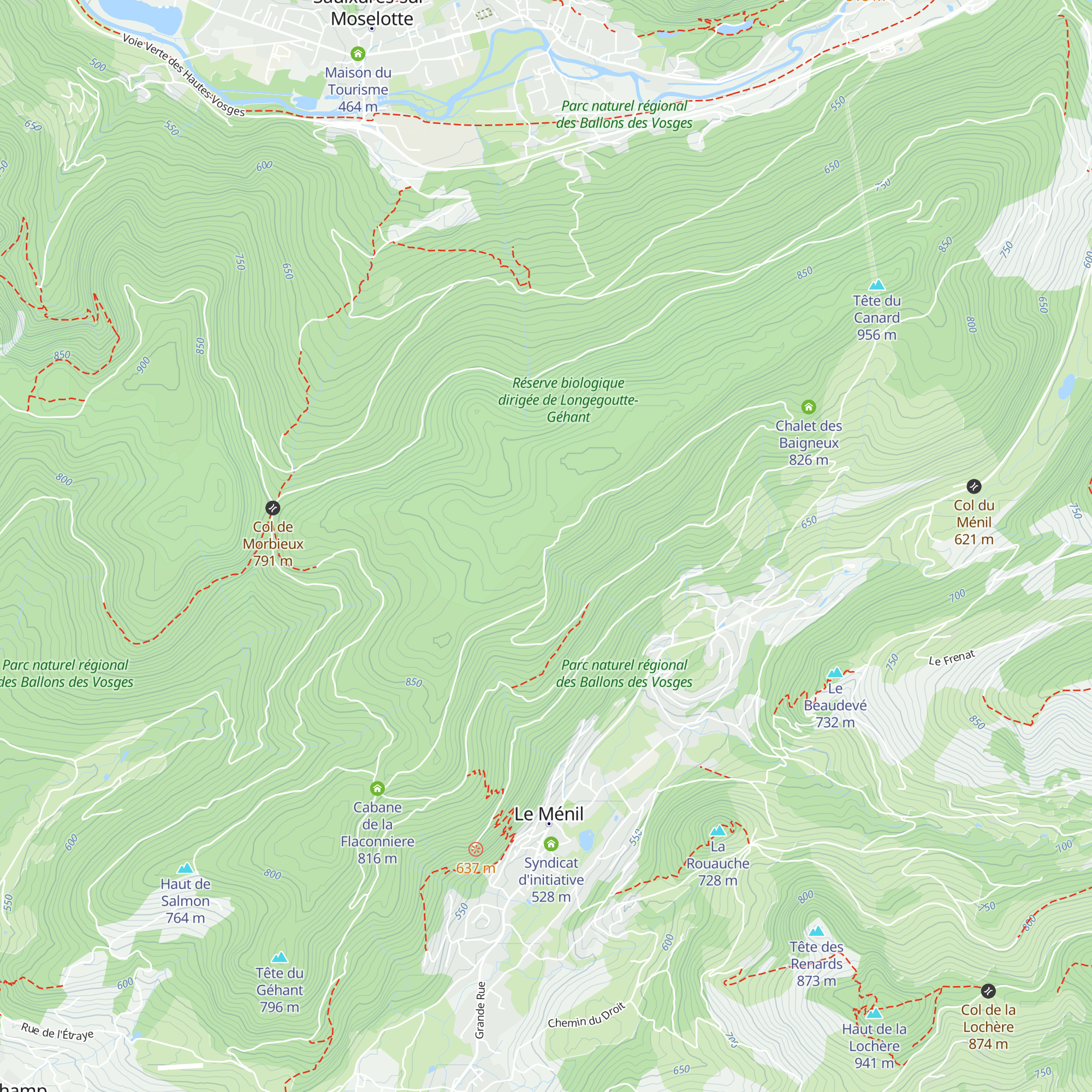 Loge du Rouleux map