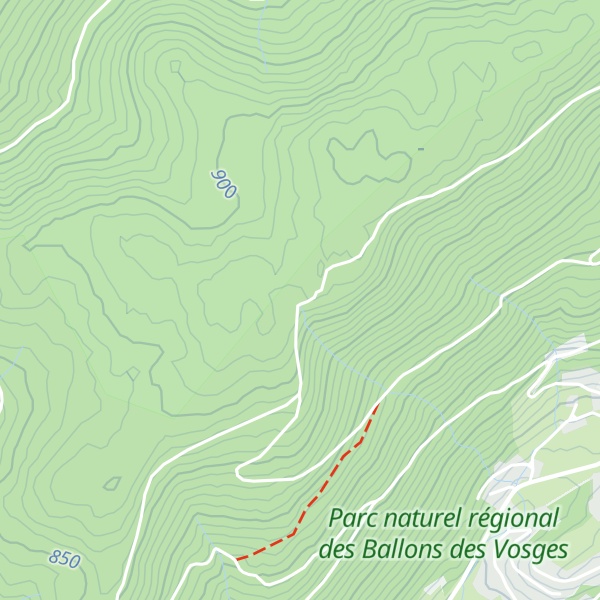 Map of Loge du Rouleux