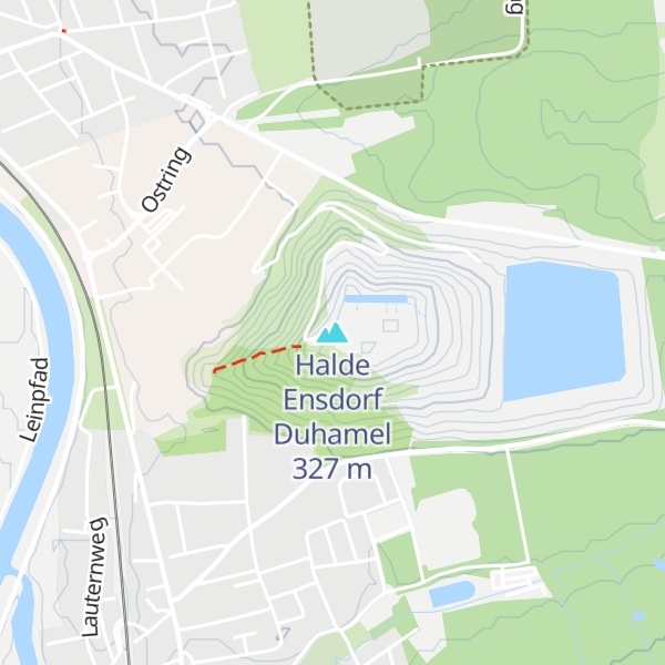 Map of Halde Ensdorf Duhamel