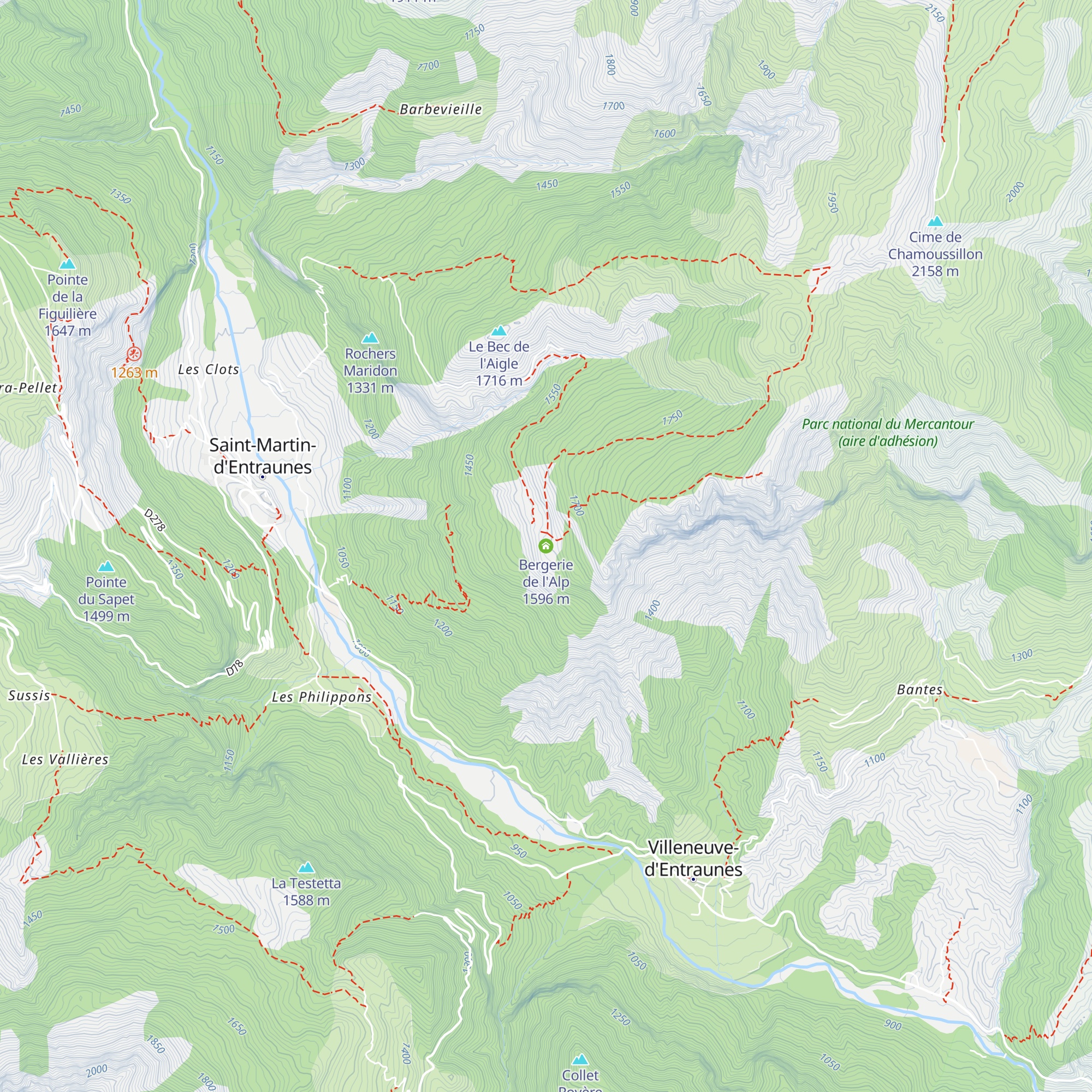 Bergerie de l'Alp map