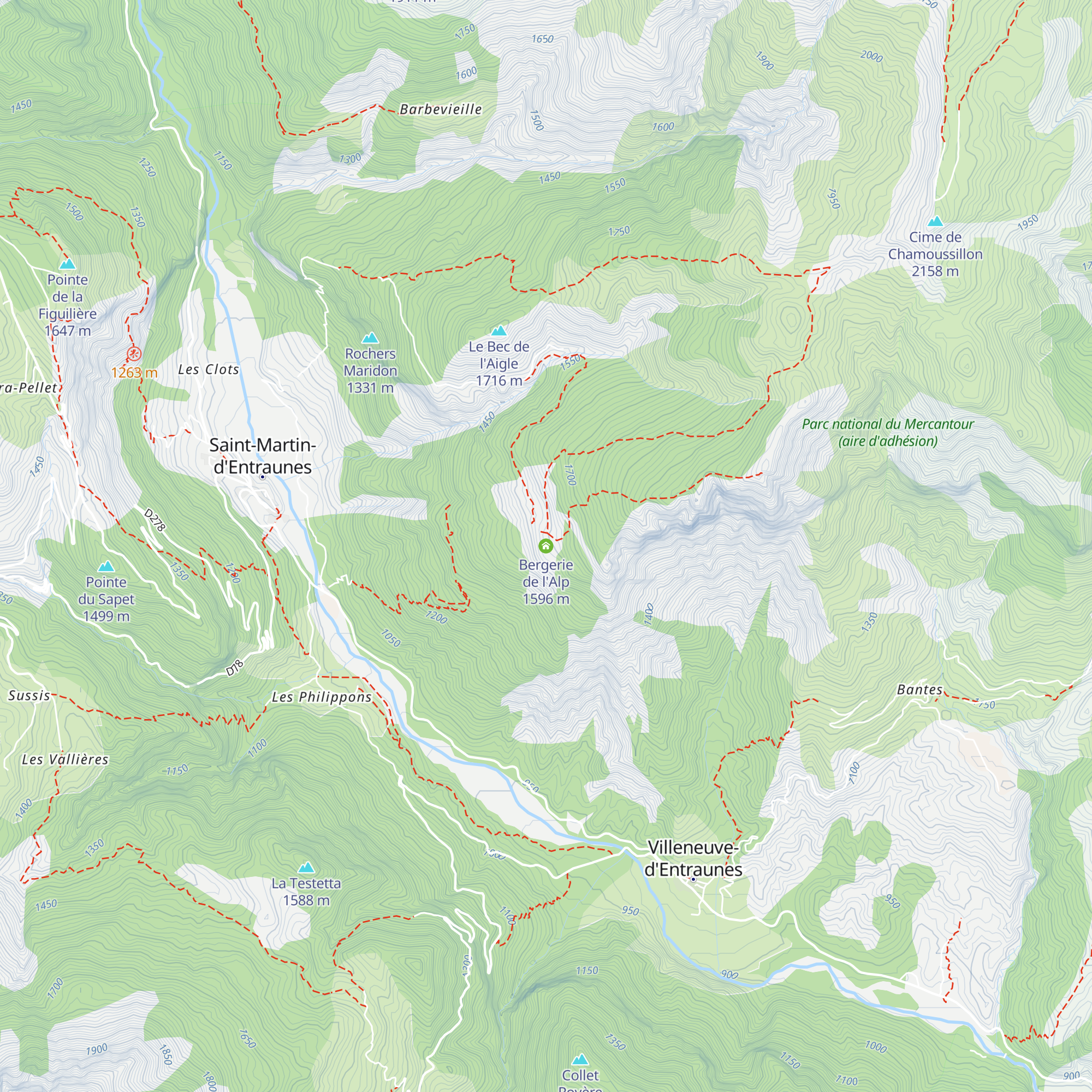 Bergerie de l'Alp map