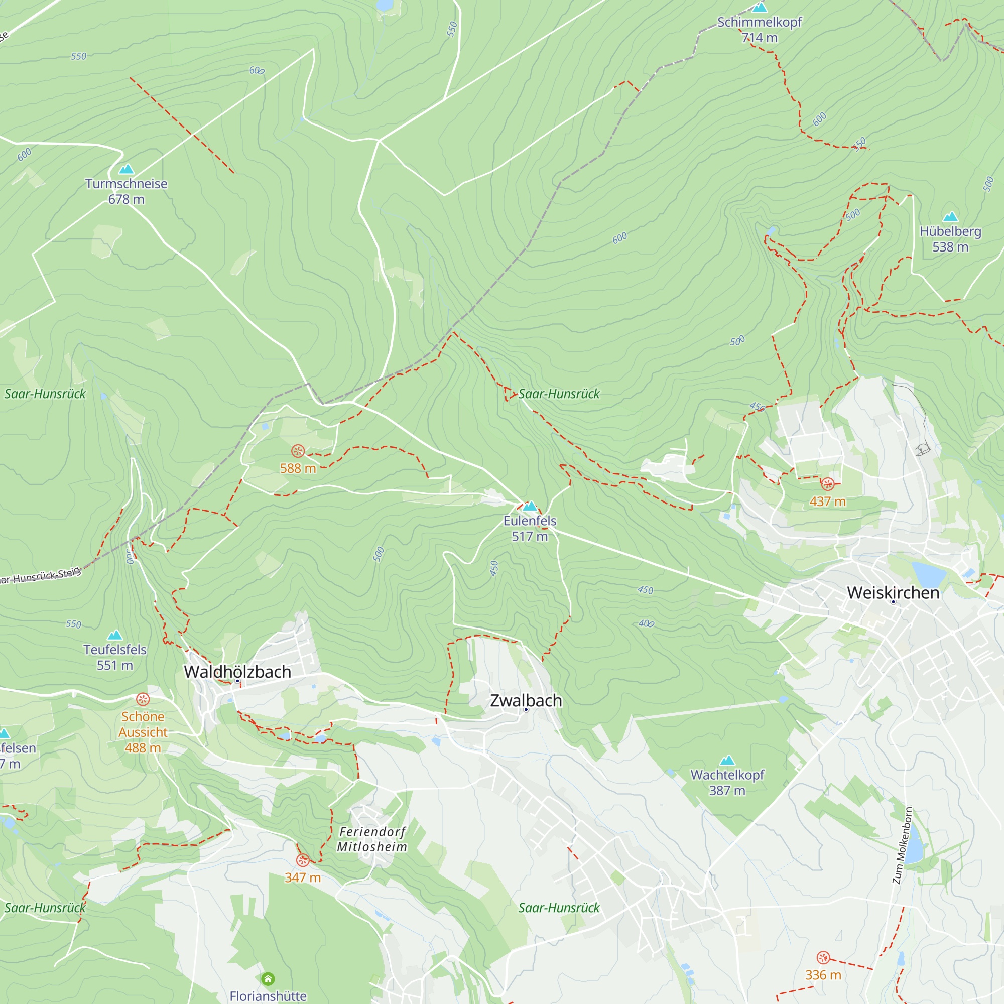 Wirtshaus Wildpark-Alm map